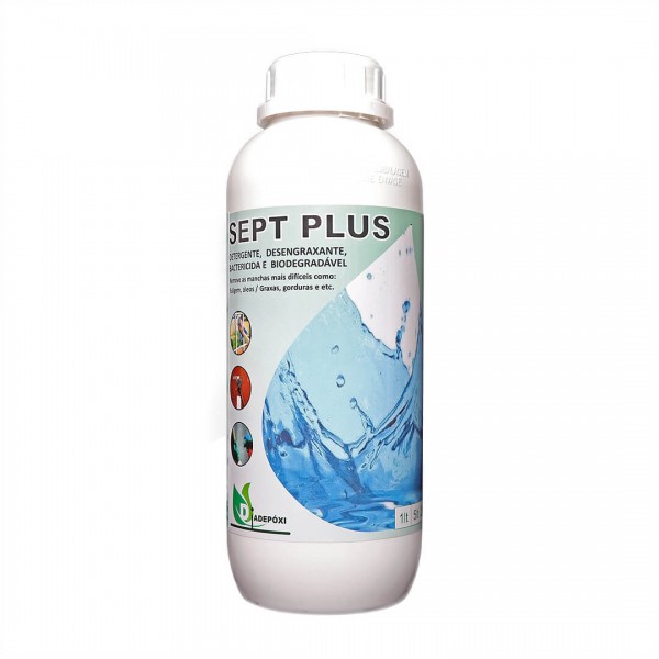 Desengraxante Detergente Biodegradável Sept Plus - 1 Litro